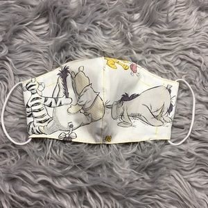 Adult/Teen Winnie Pooh Mask With Filter Pocket